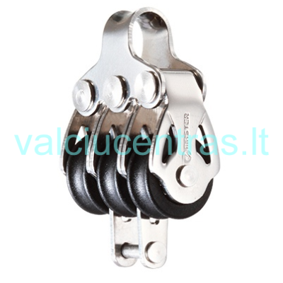 Master trigubas blokas su kilpa 16mm